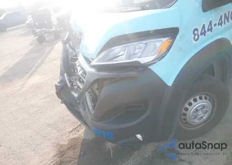 2024 Ram Promaster 2500 Tradesman Low Roof 136 Wb W/Pass Seat from USA, damaged, VIN 3C6LRVVG6RE116370